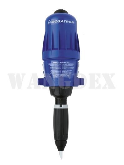 DOSATRON D3RE2
The D3 range of dispensers meets the dosing needs for flow rates from 10 to 3,000 l/h.
Injection range 0,2 - 2 % [1:500 - 1:50]
Water flow range 10 l/h - 3 m3/h
Operating water pressure