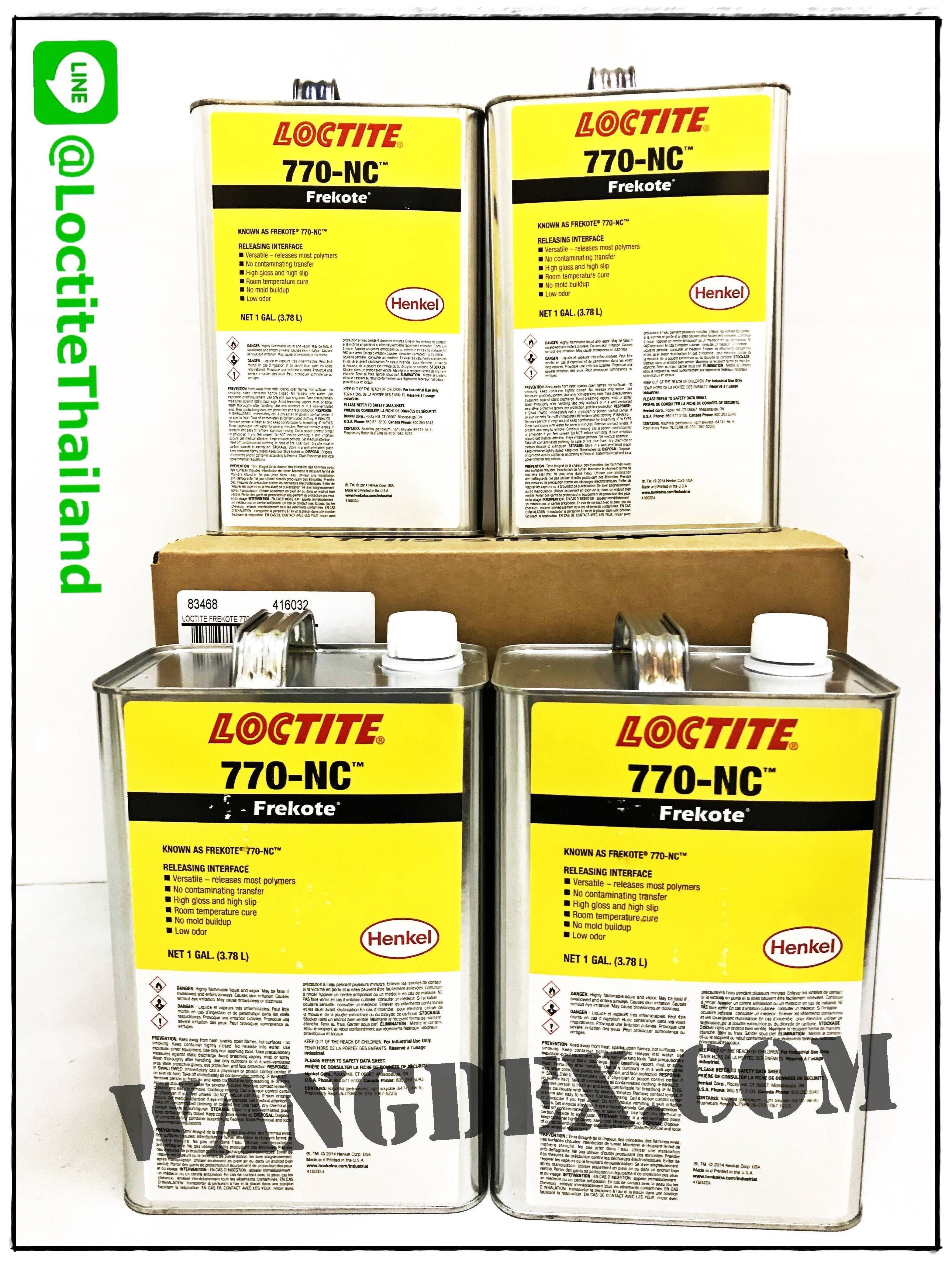 FREKOTE 770-NC
LOCTITE® FREKOTE 770NC is a clear, solvent-based, moisture-cured, epoxy mould release agent for advanced composites and FRP polyester parts. It is a versatile, semi-permanent release ag