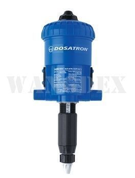 DOSATRON D25RE1500
The standard dosing range D25 meets dosing needs from 10 l/h to 2.5 m3.
Injection range 0,07 - 0,2 % [1:1500 - 1:500]
Water flow range 10 l/h - 2,5 m3/h
Operating water pressure 0,3