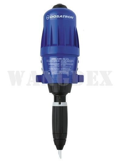 DOSATRON D3RE3000
The D3 range of dispensers meets the dosing needs for flow rates from 10 to 3,000 l/h.
Injection range 0,03 - 0,3 % [1:3000 - 1:333]
Water flow range 10 l/h - 3 m3/h
Operating water
