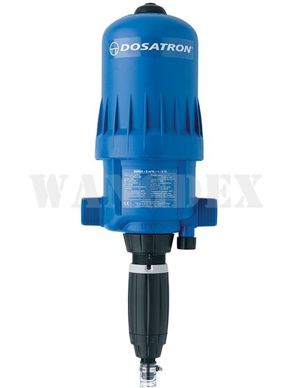 DOSATRON D8RE2
The D8 range of dispensers meets the dosing needs for flow rates ranging from 500 to 8,000 l/h.
